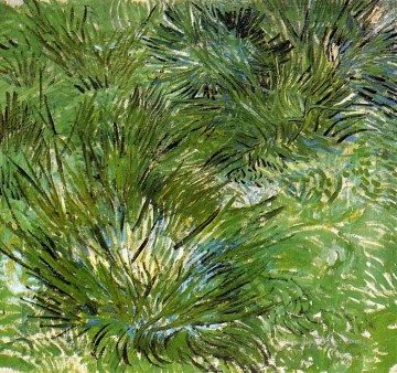 Clumps of Grass Vincent van Gogh Oil Paintings
